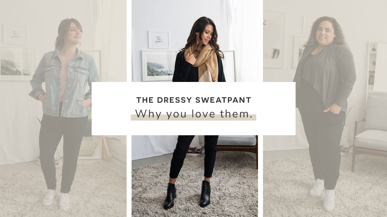 Why People Love the Dressy Sweatpant