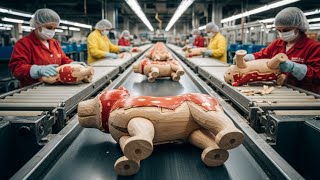 Inside a 1950s American Toy Factory — How Toys Were Made Before Plastic