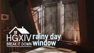 Break It Down: Rainy Day Window | FFXIV Housing Guide