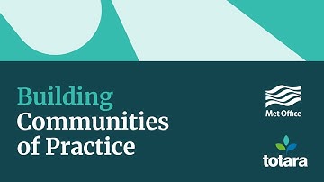 Building Communities of Practice with the Met Office