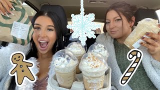 Trying Starbucks New Holiday Menu 2021 Brunetteprincesse