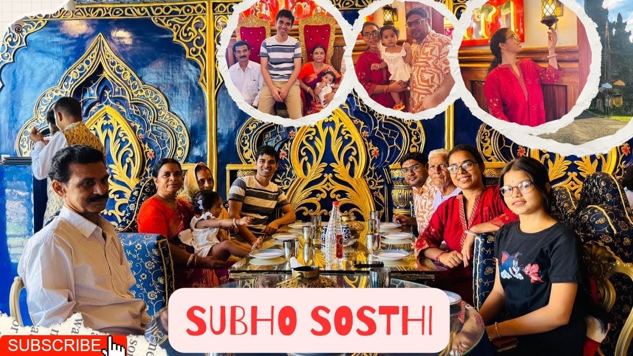 SUBHO SOSTHI  // Sobai mile ghugni bikri Korean   