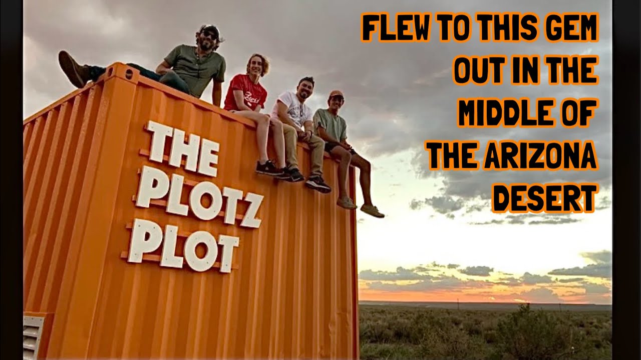 VISITING THE PLOTZ PLOT WITH MY POWERED PARAGLIDER (Paramotor)