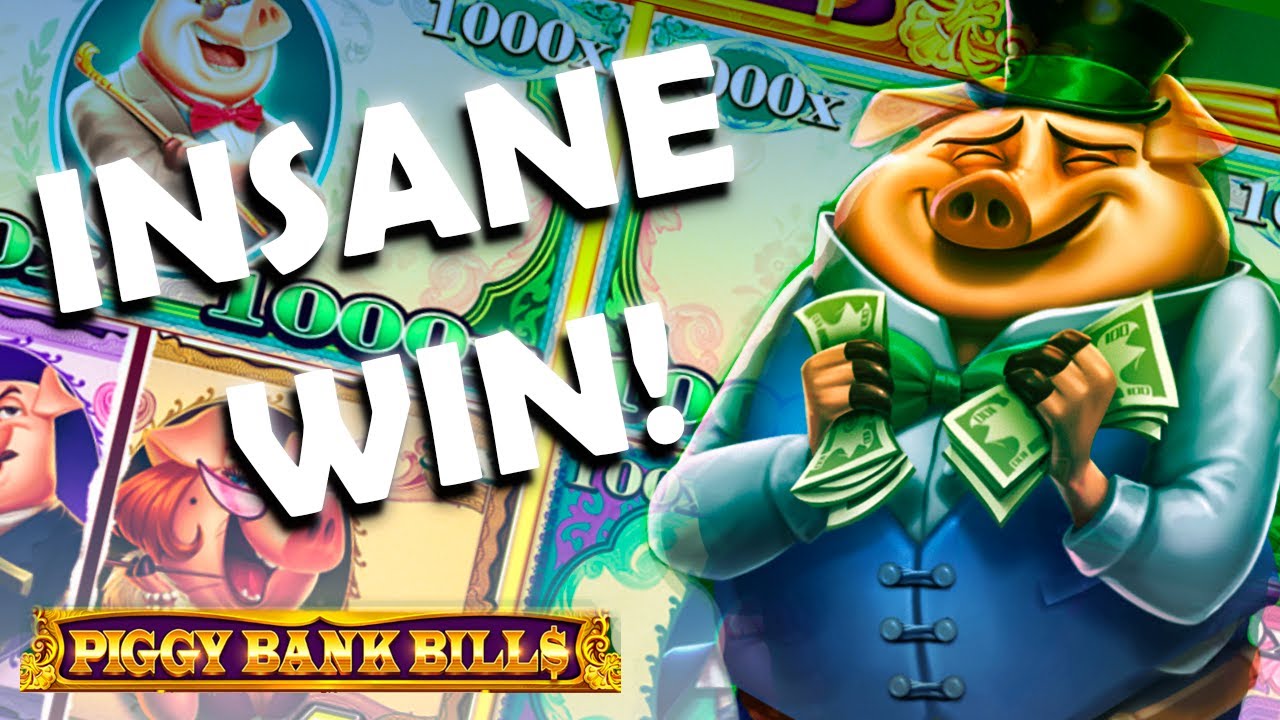 INSANE WIN PIGGY BANK BILLS - RealGamblingGuy Discord Stream Highlight