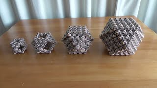Cuboctahedrons Of Octahedrons | Neodymium Magnetic Balls