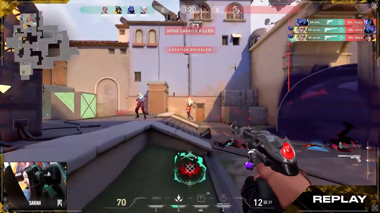 SR sarah crazy 3K flick против BBL Queens | VCT GC Champions 2023