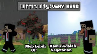 JADI... AKU NAMBAHIN VERY HARD DIFFICULTY DI MCPE screenshot 3