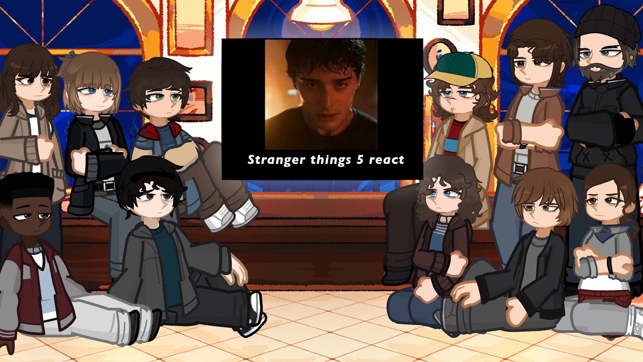 Stranger things 5 react to volume 1 ||speed up||