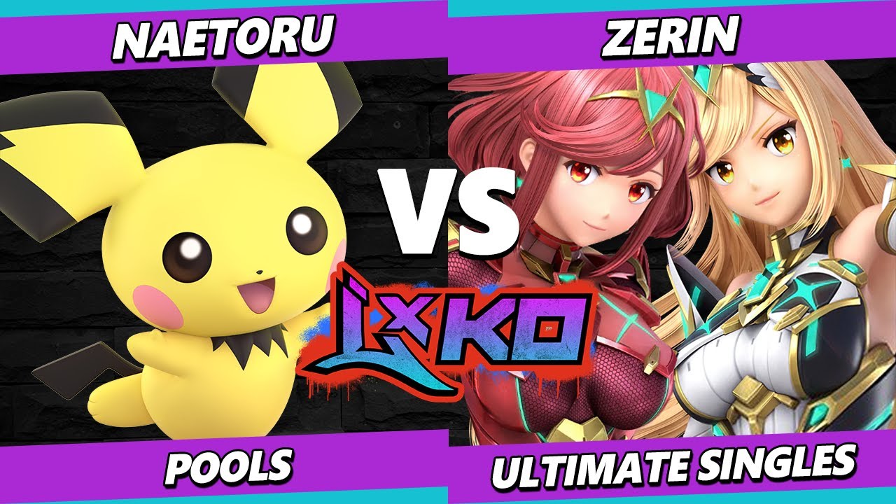 LXKO 2025 - NaetorU (Pichu) Vs. Zerin (Pyra Mythra) Smash Ultimate - SSBU