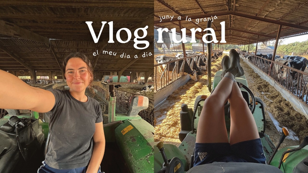 Vlog rural🌞| Asistim un part a la granja !!