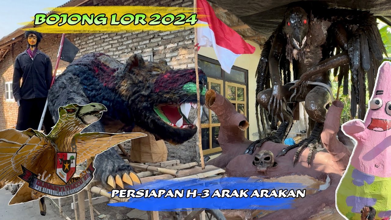 Persiapan H-3 Arak Arakan Desa BOJONG LOR 2024 | Jamblang Cirebon