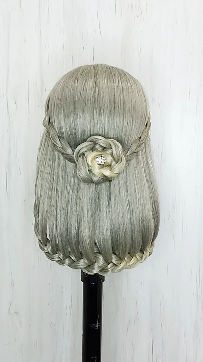 Super Beautiful Braided Hairstyle ✨#braidedhairstyles #hairhack#braids