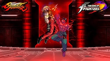 Kage vs Rugal 2k2 l Street Fighter X The King of Fighters l Capcom X SNK