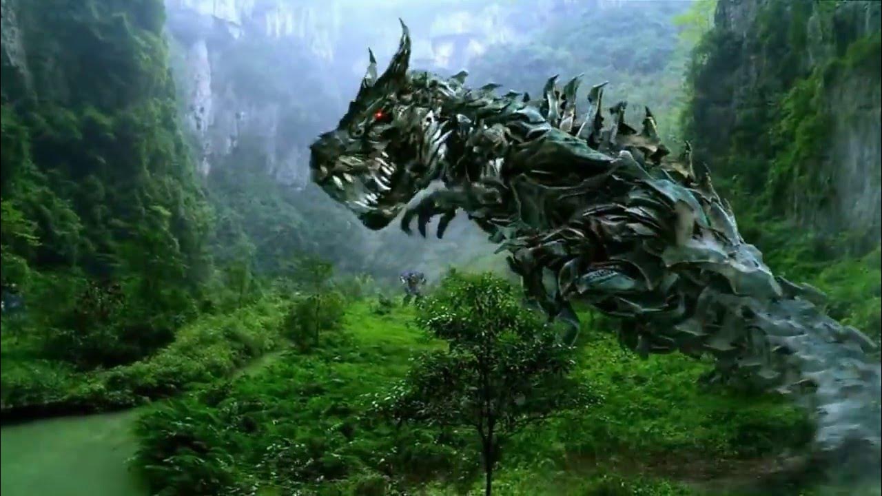 Transformers 4 All Dinobot Scenes YouTube
