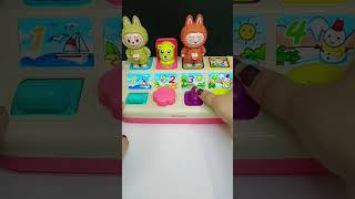 Satisfying Pop Up toy & Labubu Rust /Army Face Changing