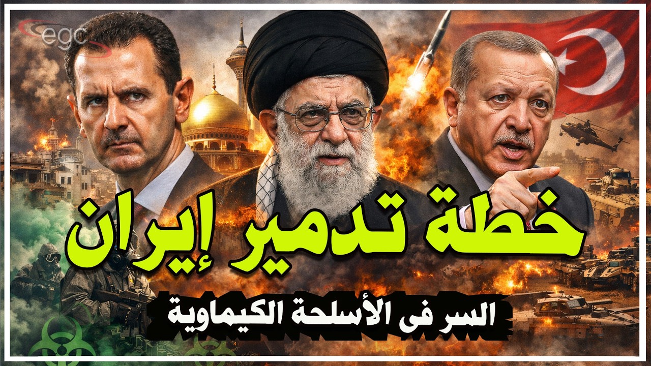 نقل خطة تدمير سوريا إلى طهران ـ وتركيا تستعد لإجتياح إيران : وكلمة السر الأسلحة الكيماوية | قناة مصر