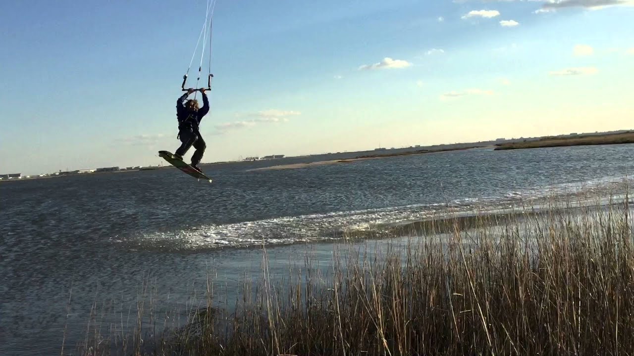 "Flats Hook" Houston Kiteboarding Session YouTube