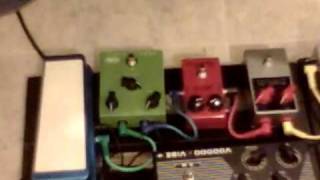 Hermetico Guitar: Pedal Effects: T-Rex Compnova and MXR Dyna Com