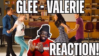 Okay Brittany! | GLEE - Valerie (Full Performance)  | REACTION!