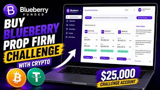 Blueberry Funded Crypto Payment Tutorial | Buy Prop Firm Account Instantly screenshot 4