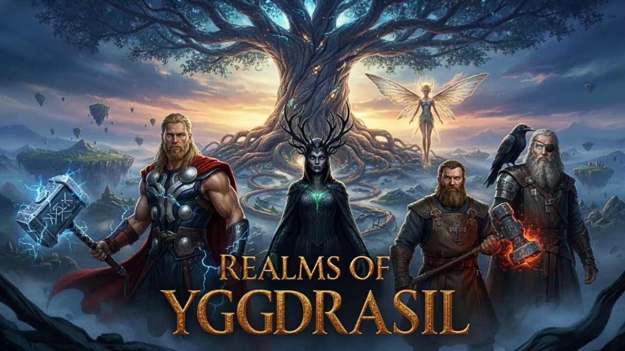 The Nine Realms Explained: How Yggdrasil Holds Norse Mythology Together