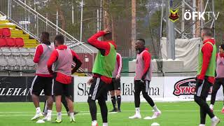 ÖFK tv med Bobo Sollander inför matchen mot Falkenberg.