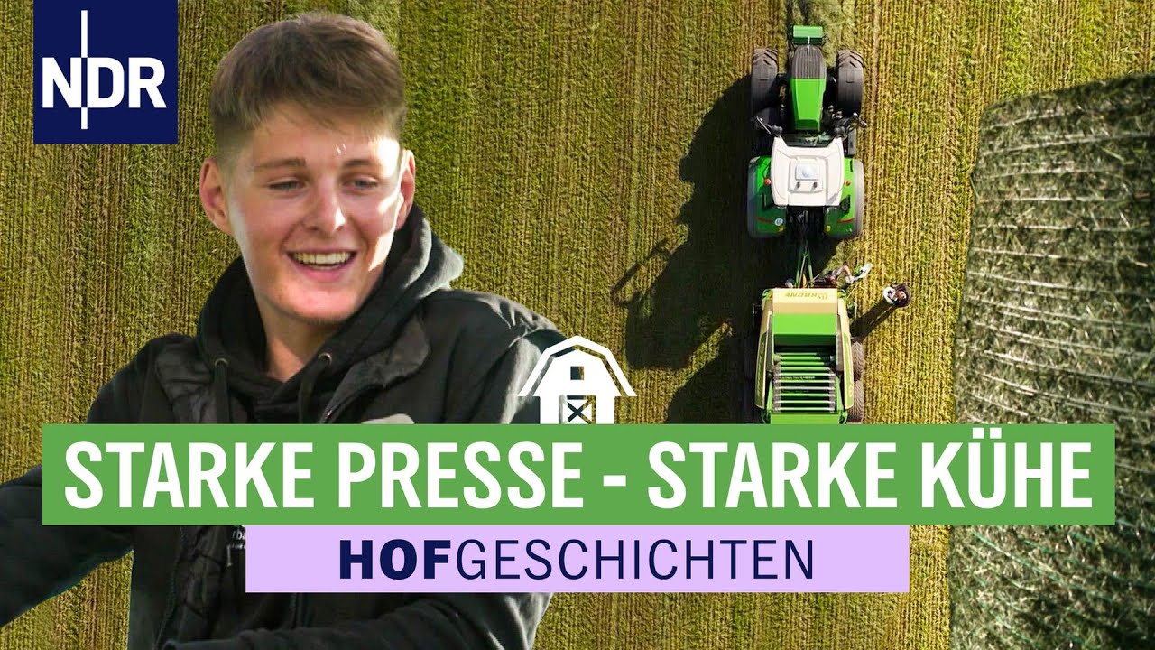 Grassilage: Gutes Winterfutter für die Angusrinder | Hofgeschichten: Leben auf'm Land (353) | NDR