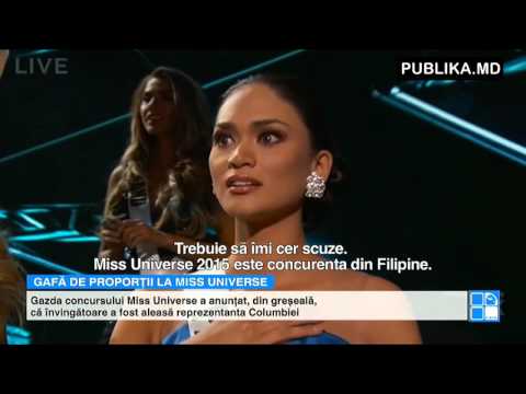 Video: Coroana „Miss Univers” a revenit din nou către o frumusețe din Venezuela
