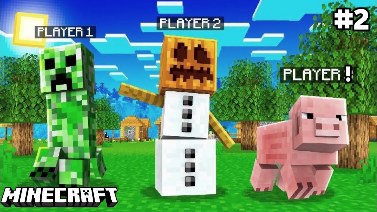 I Transform RANDOM MOB Only One Day In Minecraft...