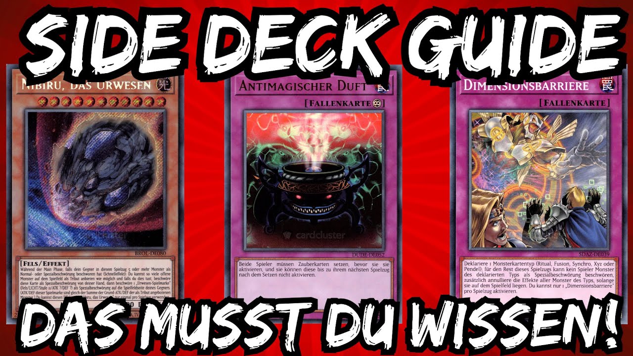 Yu-Gi-Oh! Das musst du im Side Deck spielen! - YouTube