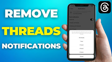 How To Remove Threads Notifications from Instagram - Full Tutorial