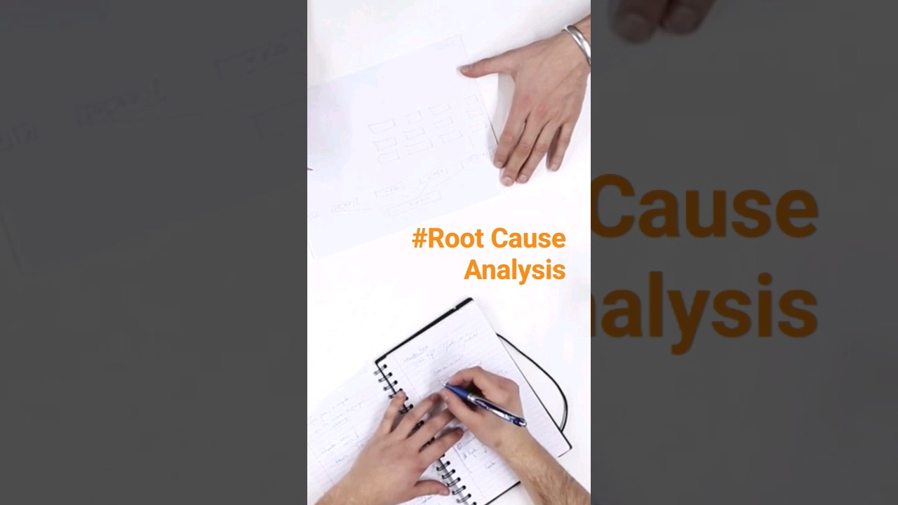 Solve problems with root cause analysis 