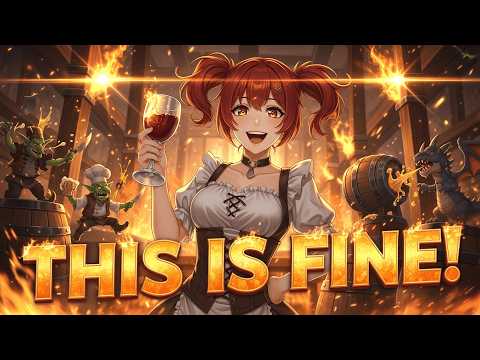 Medieval Tavern Song - This Is Fine [Fantasy Folk for D&D]