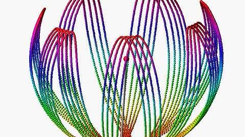 3D simple pendulum #4 (bird