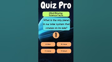 Mind Blowing Science Facts! #quiz #triviatime #triviachamps #quizgame