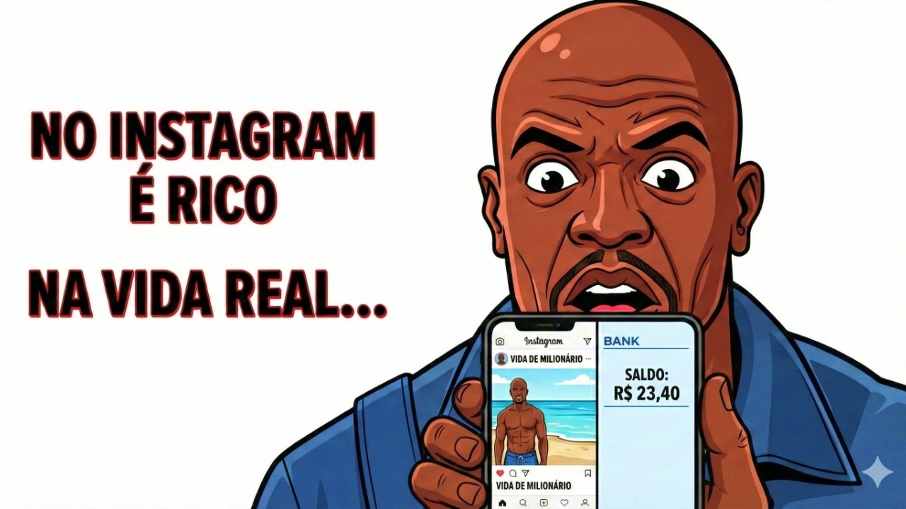 A Mentira do Instagram: 7 Sinais de que o Teu Amigo 
