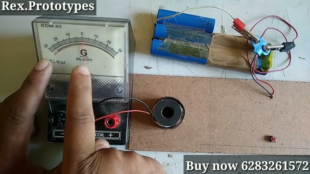 Mutual induction between two coils
