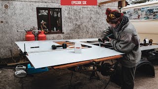 We Built A Wall Bedford Cf Van Conversion