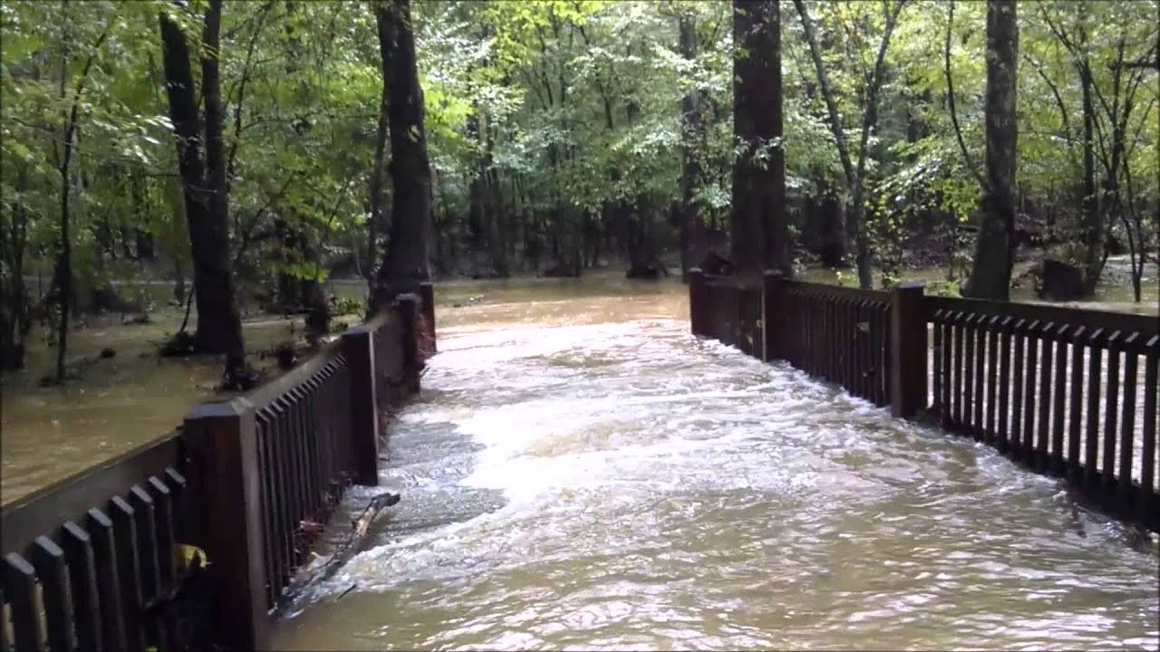Crooked Creek Park Flooding YouTube