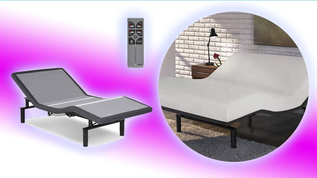 Adjustable Bed Base with Under Bed Lighting