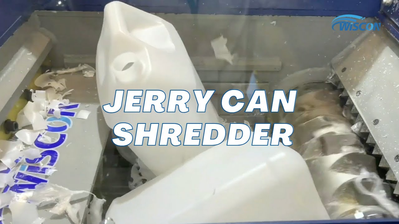 China Plastic Shredder - Wiscon Envirotech - Shredding Machine, image size:1280x720