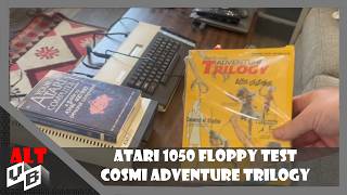 Cosmi Adventure Trilogy: Atari 1050 Floppy Disk Test, 800XL