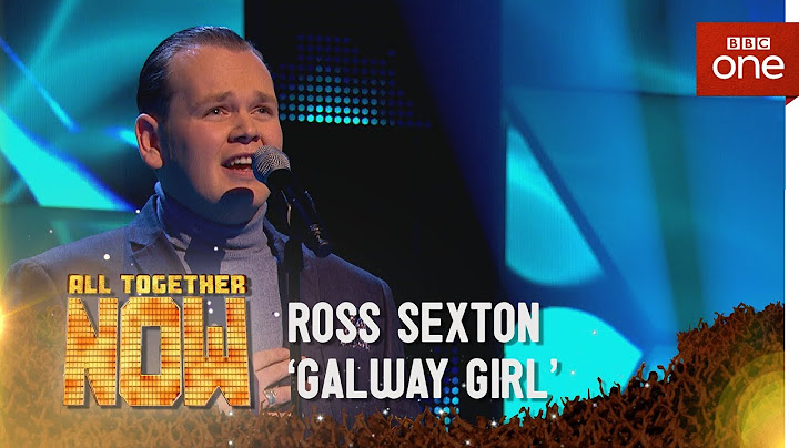 Galway Girl TV show performance - TV Show performance video thumbnail