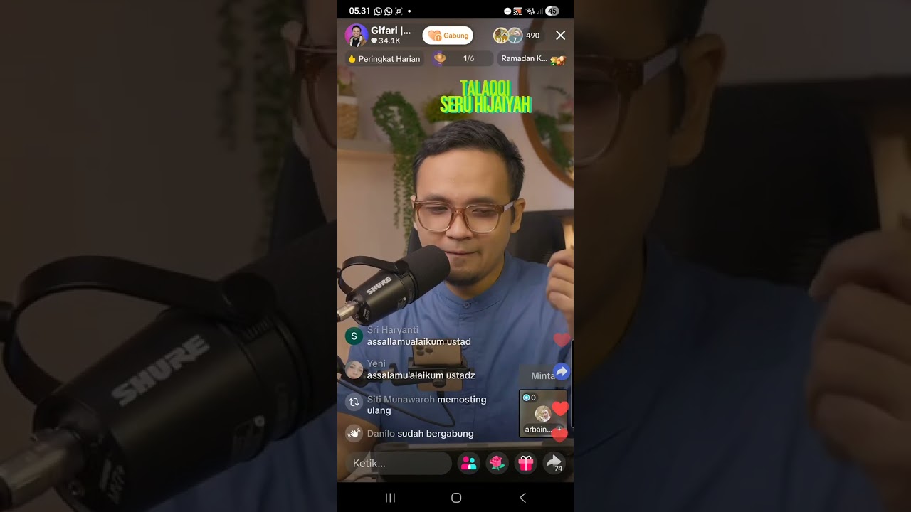 Tahsin QS Al Kahfi ayat 35 (28 Februari 2026)