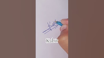 024 Kabir Name signatures #tik #calligraphy #signaturesforyou2 #fyp #signatures #kabir