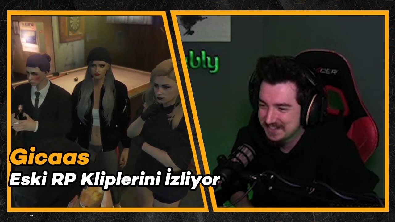 Gicaas - Eski RP Kliplerini İzliyor (GicaasTV)