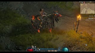 Diablo 4, Necromancer, Shadow blight build, still leveling
