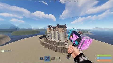 Large group rust base design | 3x3 wide gap shooting floor