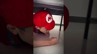 what's that?!!!so scary...#mario #funny #comedy