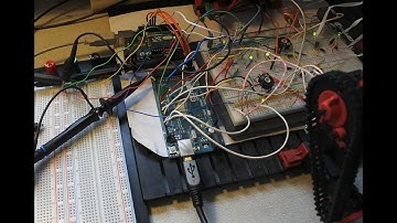 Arduino Mega2560 ep. 110 : I2C, Uno, delay, for loop, electronics, fischertechnik, wire, motor, more